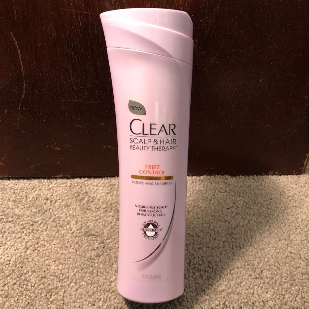 Clear Scalp & Hair Beauty Therapy Frizz Control Nourishing Shampoo 12.9oz
